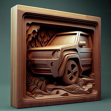 3D модель Honda Element (STL)